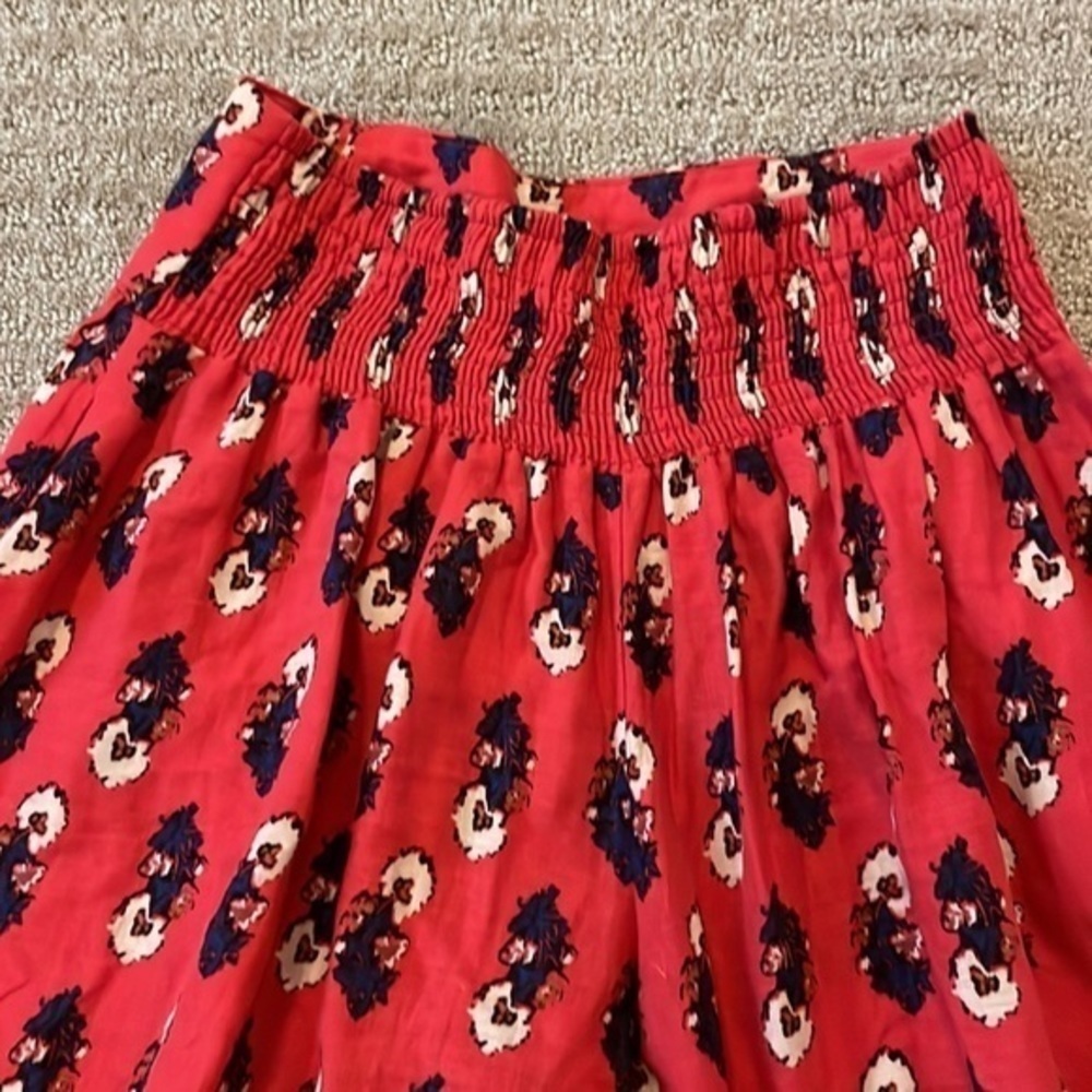 Free People Pink Floral Wide Leg Pants - Picture 6 of 9